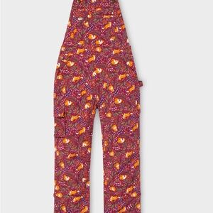 Floral Red Jumpsuit